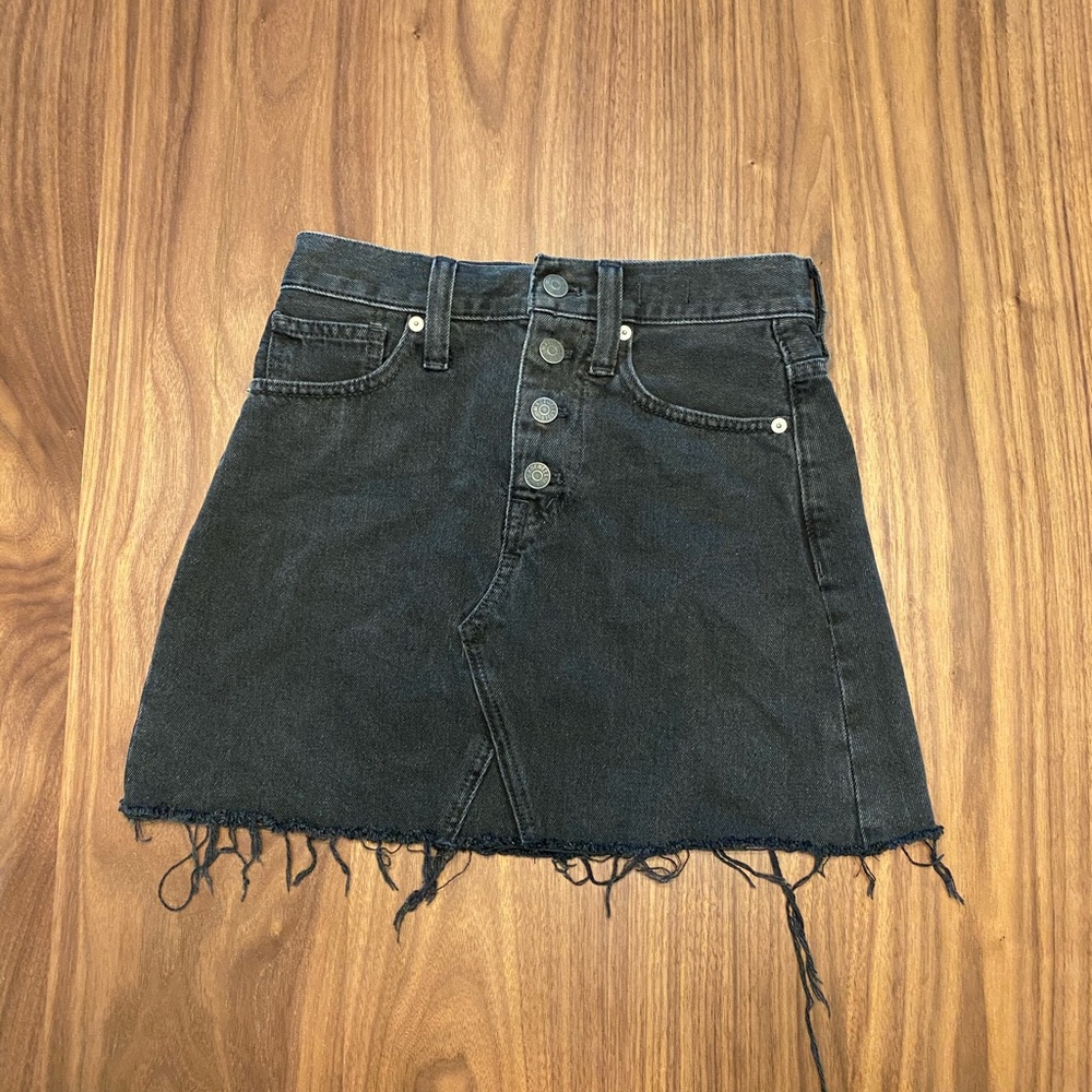 Madewell Rigid Mini Skirt